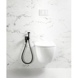 KFA Armatura Logon Black bateria bidetowa podtynkowa czarna 5139-512-81