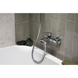 KFA Armatura Abasha bateria wannowo-prysznicowa ścienna chrom 5234-010-00