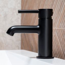 KFA Armatura Moza Black bateria umywalkowa stojąca czarny mat 5032-815-81