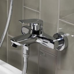 KFA Armatura Abasha bateria wannowo-prysznicowa ścienna chrom 5234-010-00