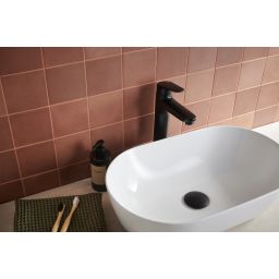 KFA Armatura Otava bateria umywalkowa stojąca czarna 5552-712-81