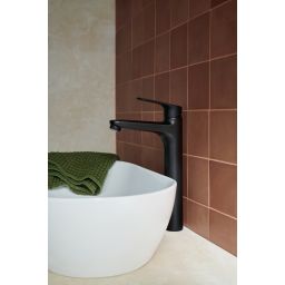 KFA Armatura Otava bateria umywalkowa stojąca czarna 5552-712-81