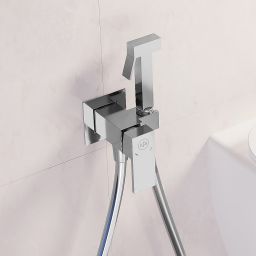 KFA Armatura Logon bateria bidetowa podtynkowa ze słuchawką typu bidetta chrom 5139-512-00