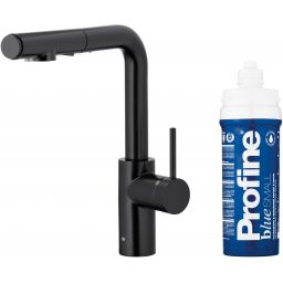 KFA Armatura Duero Pure Basic bateria kuchenna z filtrem stojąca czarna 6623-113-81