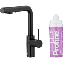 KFA Armatura Duero Pure Basic bateria kuchenna z filtrem stojąca czarna 6623-115-81