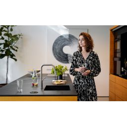 KFA Armatura Duero Pure Style bateria kuchenna z filtrem stojąca inox 6623-313-22