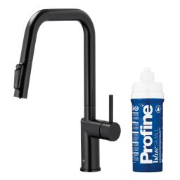 KFA Armatura Duero Pure Style bateria kuchenna z filtrem stojąca czarna 6623-313-81