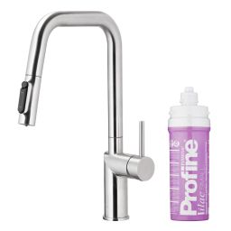 KFA Armatura Duero Pure Style bateria kuchenna z filtrem stojąca inox 6623-315-22