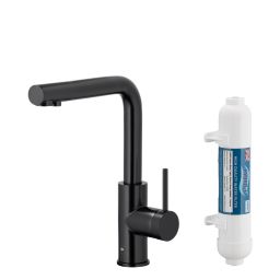 KFA Armatura Duero Pure Basic bateria kuchenna z filtrem stojąca czarna 6623-912-81