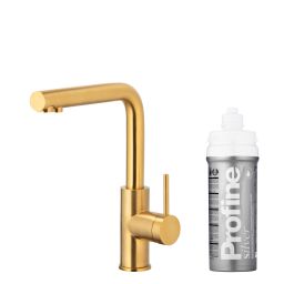 KFA Armatura Duero Pure Basic bateria kuchenna z filtrem stojąca złoto/stare złoto 6623-914-31