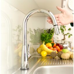 KFA Armatura Tauri TouchMe bateria kuchenna dotykowa chrom 6723-915-00