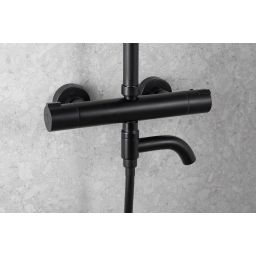 KFA Armatura Moza Black wylewka wannowa czarny mat 835-670-81