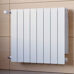 KFA Armatura ADR grzejnik pokojowy 57x48,3 cm podłączenie boczne biały 763-060-44