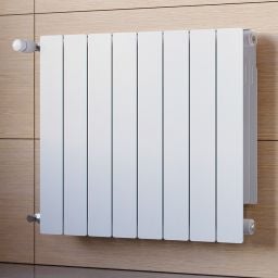 KFA Armatura ADR grzejnik pokojowy 57x64,4 cm podłączenie boczne biały 763-080-44