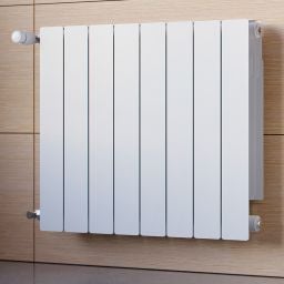 KFA Armatura ADR grzejnik pokojowy 57x80,5 cm podłączenie boczne biały 763-100-44