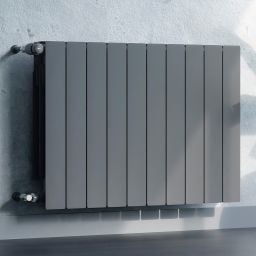 KFA Armatura ADR grzejnik pokojowy 57x32,2 cm podłączenie boczne grafitowy 763-040-61