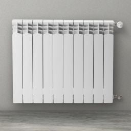 KFA Armatura ADR grzejnik pokojowy 67,2x96,6 cm podłączenie boczne biały 764-120-44