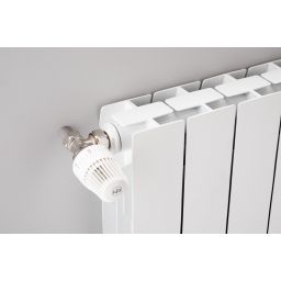 KFA Armatura ADR grzejnik pokojowy 57x96,6 cm podłączenie boczne biały 763-120-44