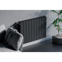 KFA Armatura ADR grzejnik pokojowy 57x96,6 cm podłączenie boczne czarny 763-120-81