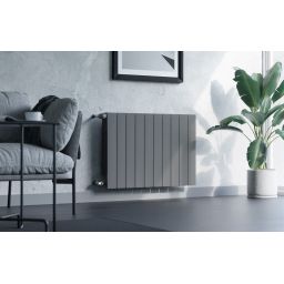 KFA Armatura ADR grzejnik pokojowy 67,2x48,3 cm podłączenie boczne grafitowy 764-060-61