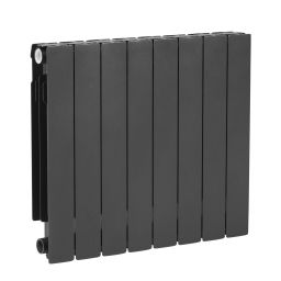 KFA Armatura ADR grzejnik pokojowy 67,2x64,4 cm podłączenie boczne grafitowy 764-080-61