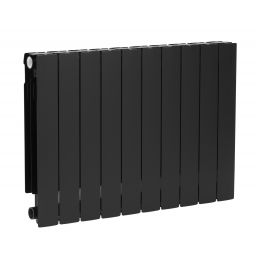 KFA Armatura ADR grzejnik pokojowy 67,2x80,5 cm podłączenie boczne czarny 764-100-81