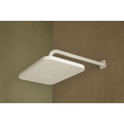 KFA Armatura Malaga White zestaw prysznicowy podtynkowy z deszczownicą biały 4529-301-44