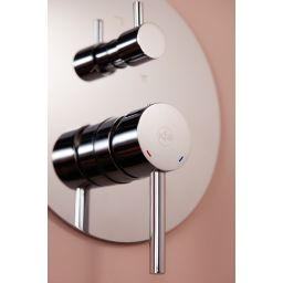 KFA Armatura Moza zestaw prysznicowy podtynkowy z deszczownicą chrom 5039-501-00