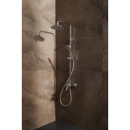 KFA Armatura Morris zestaw prysznicowy ścienny z deszczownicą chrom 5246-910-00