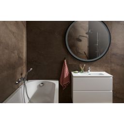 KFA Armatura Morris zestaw prysznicowy ścienny z deszczownicą chrom 5246-910-00