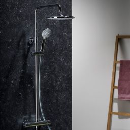 KFA Armatura Moza zestaw prysznicowy z deszczownicą chrom 5736-910-00