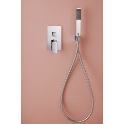 KFA Armatura Mokait zestaw prysznicowy podtynkowy z deszczownicą chrom 5539-511-00