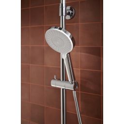 KFA Armatura Otava zestaw prysznicowy ścienny z deszczownicą chrom 5556-910-00