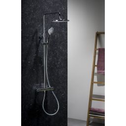 KFA Armatura Moza zestaw prysznicowy z deszczownicą chrom 5736-910-00