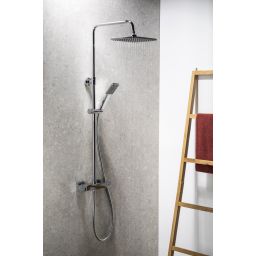 KFA Armatura Logon zestaw prysznicowy ścienny termostatyczny chrom 5746-910-00