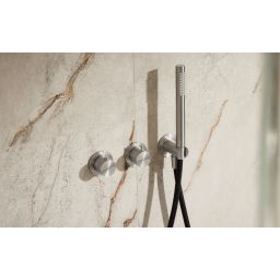 KFA Armatura Moza 316L zestaw prysznicowy podtynkowy z deszczownicą stal inox 5779-510-22