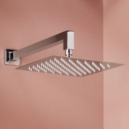 KFA Armatura Logon Chrom zestaw prysznicowy podtynkowy z deszczownicą chrom 5139-501-00