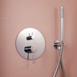 KFA Armatura Moza zestaw prysznicowy podtynkowy z deszczownicą chrom 5039-501-00