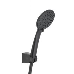 KFA Armatura Moza Black zestaw prysznicowy ścienny czarny mat 841-220-81