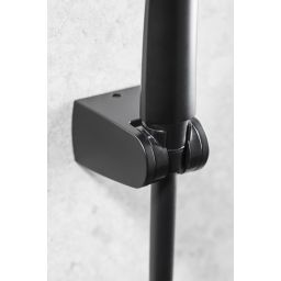 KFA Armatura Moza Black zestaw prysznicowy ścienny czarny mat 841-220-81