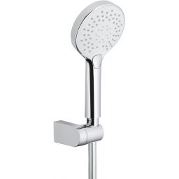 KFA Armatura Angelit zestaw prysznicowy ścienny chrom/biały 841-241-40