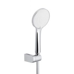 KFA Armatura Angelit zestaw prysznicowy ścienny chrom/biały 841-243-40