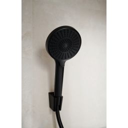 KFA Armatura Otava zestaw prysznicowy ścienny czarny 841-245-81