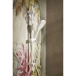 KFA Armatura Malaga White zestaw prysznicowy ścienny biały 841-352-44