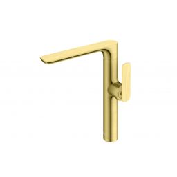 Kohlman Experience Brushed Gold bateria umywalkowa stojąca złoty szczotkowany QB175EGDB