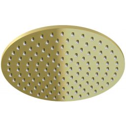 Kohlman Experience Brushed Gold deszczownica 25 cm okrągła złoty szczotkowany R25EGDB