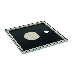 Kaldewei Cayonoplan brodzik 80x80 cm kwadratowy model 2251-5 z obniżonym nośnikiem styropianowym pergamon 361147980231