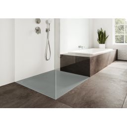 Kaldewei Cayonoplan brodzik 80x80 cm kwadratowy model 2251-5 z obniżonym nośnikiem styropianowym cool grey 40 361147980664