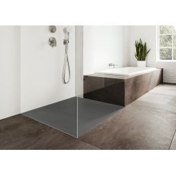 Kaldewei Cayonoplan brodzik 80x80 cm kwadratowy model 2251-5 z obniżonym nośnikiem styropianowym cool grey 70 361147980665