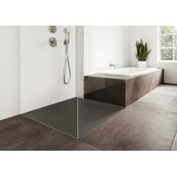 Kaldewei Cayonoplan brodzik 80x80 cm kwadratowy model 2251-5 z obniżonym nośnikiem styropianowym warm grey 80 361147980673